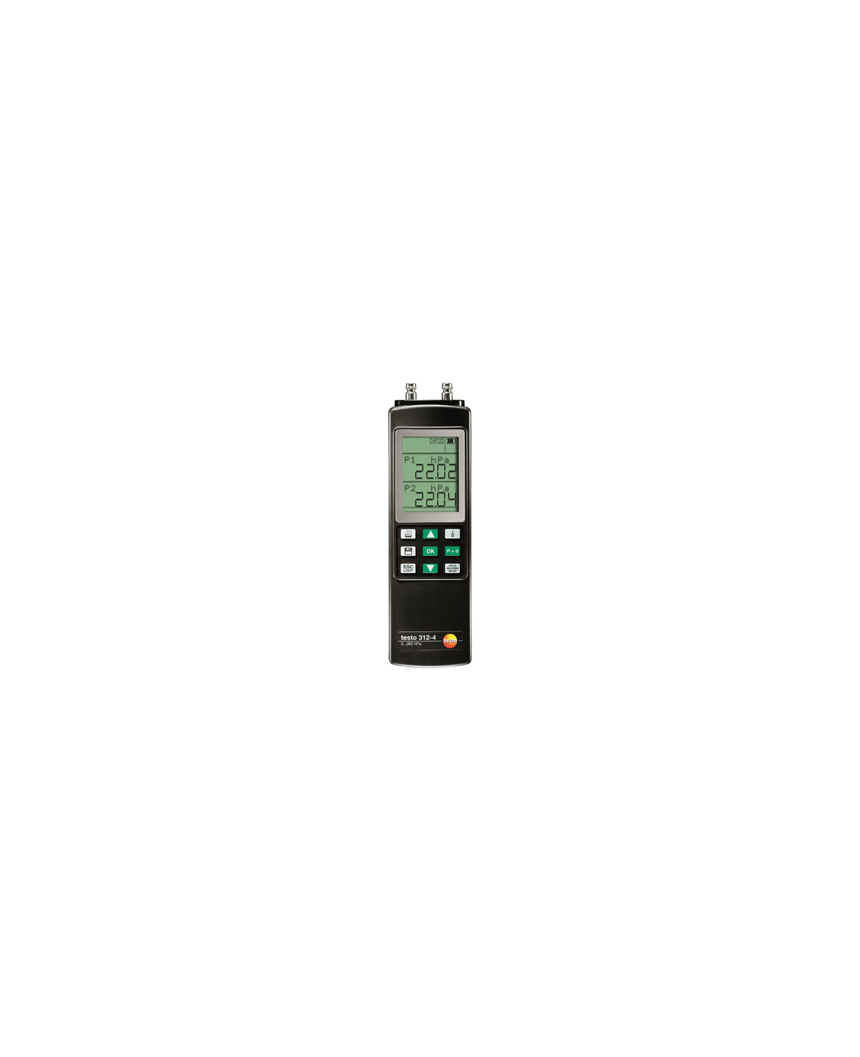 testo 312-4 - Differential pressure measuring instrument